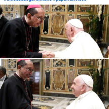 Bispo de Garanhuns Dom Agnaldo participa de encontro com o Papa Francisco em Roma