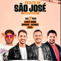 Zezo e Iguinho & Lulinha hoje na Festa de São José, Capoeiras PE