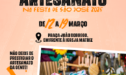 Prefeitura de Capoeiras organiza feira de artesanato na Festa de São José 2025