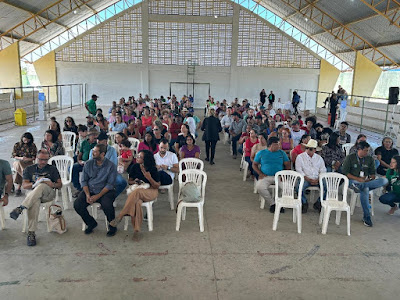 Governo de Pernambuco e Defensoria Publica reuniram-se com moradores prejudicados por parques eólicos em Caetés