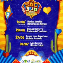 Caetés abre festejos juninos na Vila Araçá, sábado 14 de junho