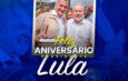 PREFEITO DE CAETÉS PARABENIZA LULA, COM QUEM TEM LIGAÇÃO ESPECIAL