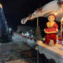 Caetés está decorada para as festas de Fim de Ano